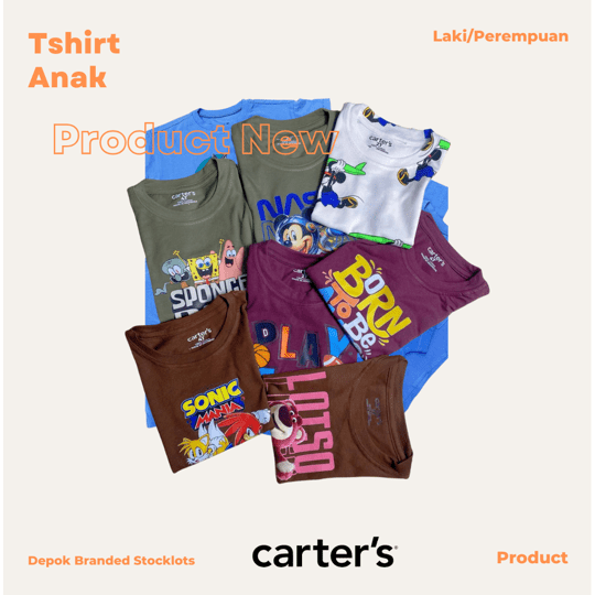 TSHIRT CARTER'S COWO KIDS