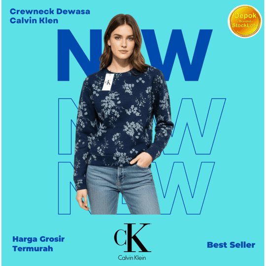 CREWNECK CALVIN KLEN DEWASA