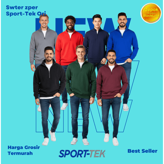 Swter zper Sport-Tek Ori