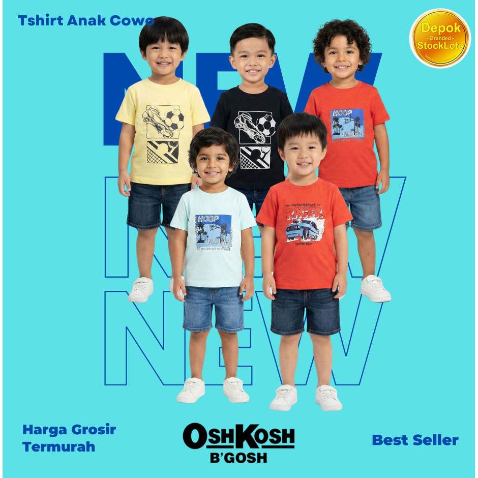 Tshirt Oshkosh Anak Cowo\