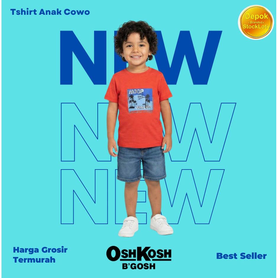 Tshirt Oshkosh Anak Cowo\