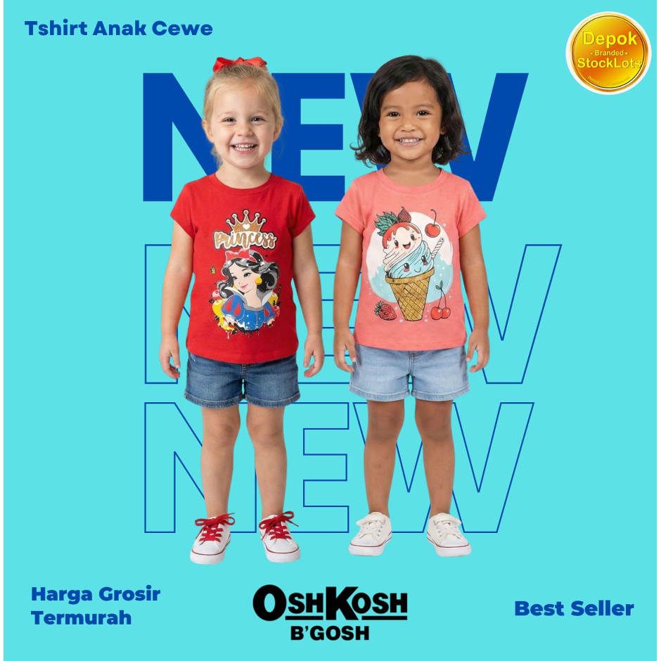 Tshirt Oshkosh Anak Cewe