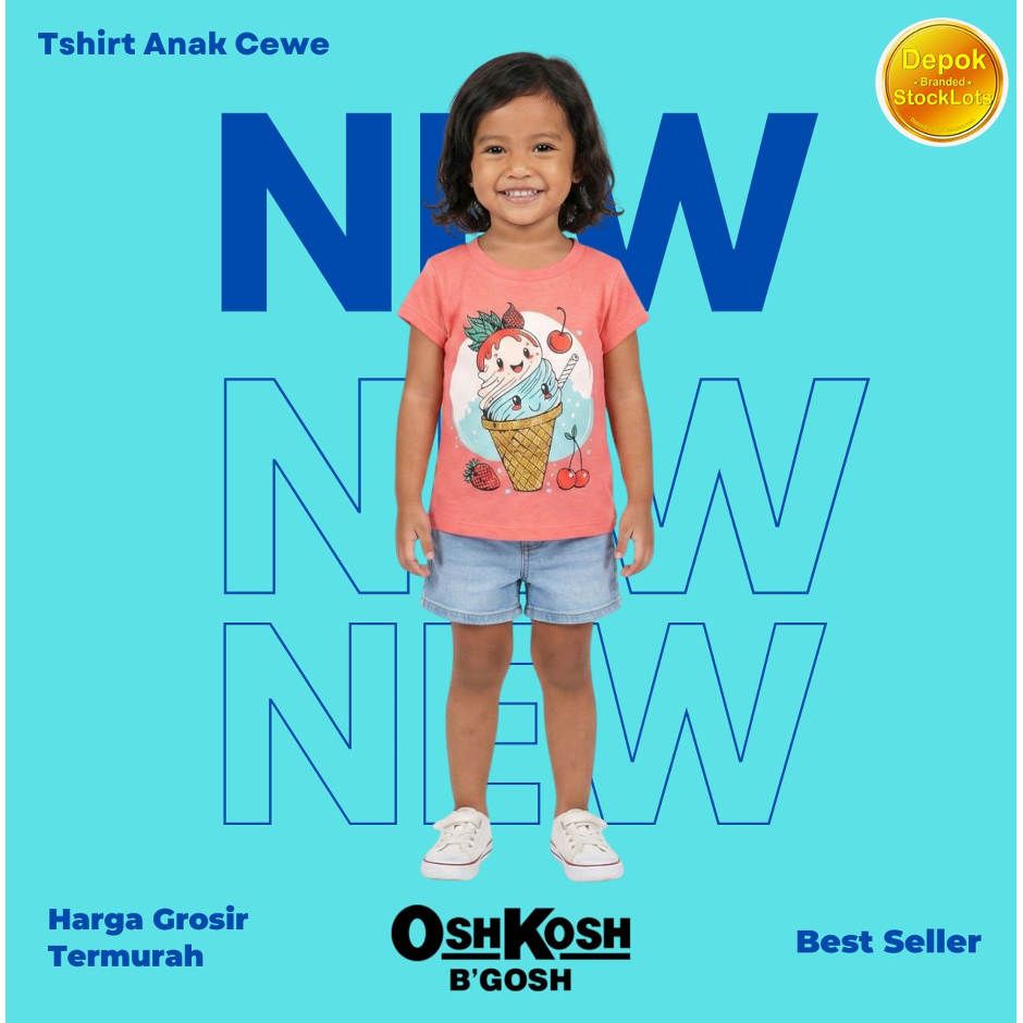 Tshirt Oshkosh Anak Cewe