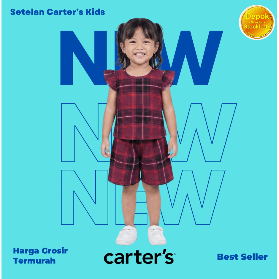 SETELAN CARTER'S ANAK CEWE
