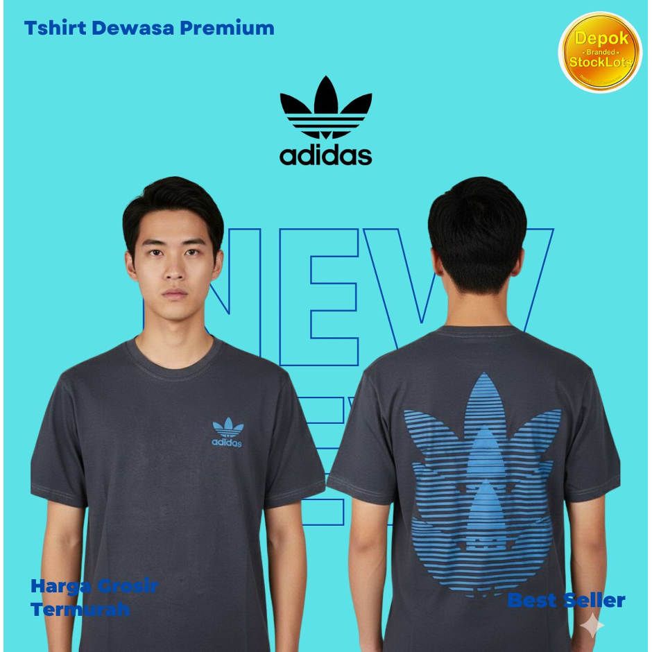 Tshirt Adidas Premium Dewasa