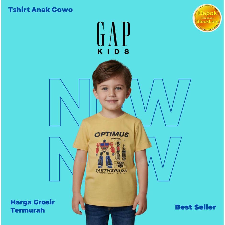 TSHIRT GAP ANAK COWO