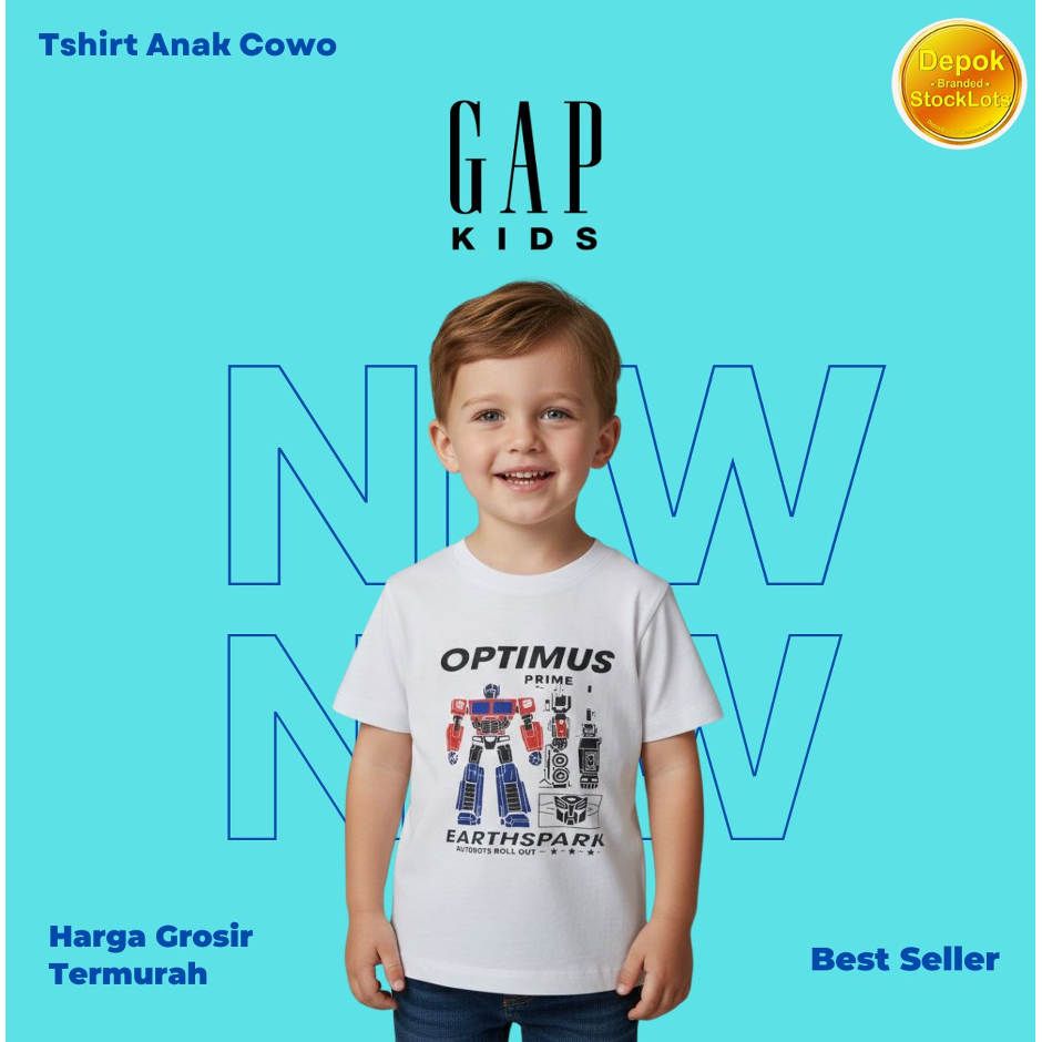 TSHIRT GAP ANAK COWO