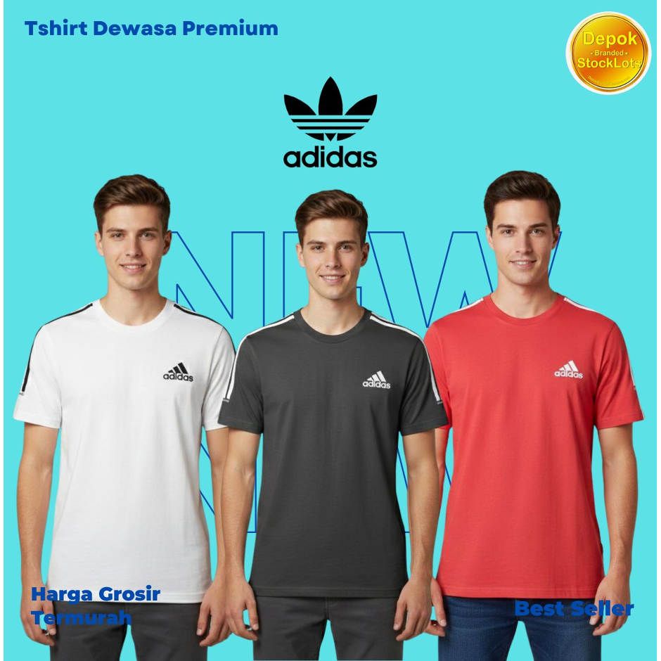 Tshirt Adidas Premium Dewasa