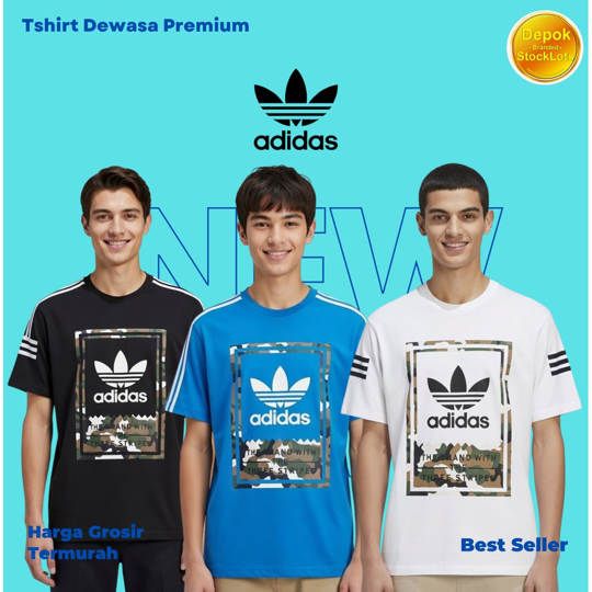 Tshirt Adidas Premium Dewasa