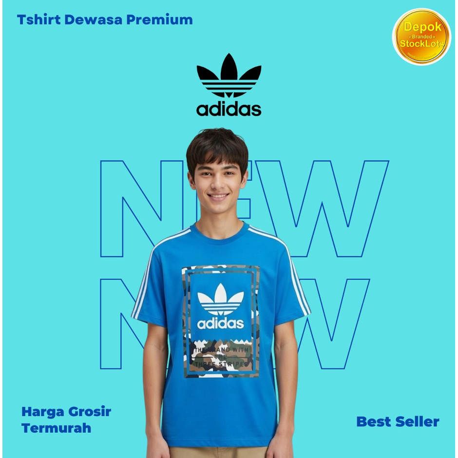 Tshirt Adidas Premium Dewasa