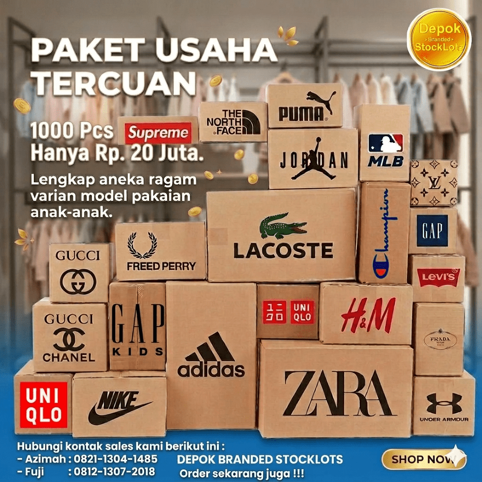 PAKET USAHA TERCUAN 1000 PCS HANYA 20 JUTA 