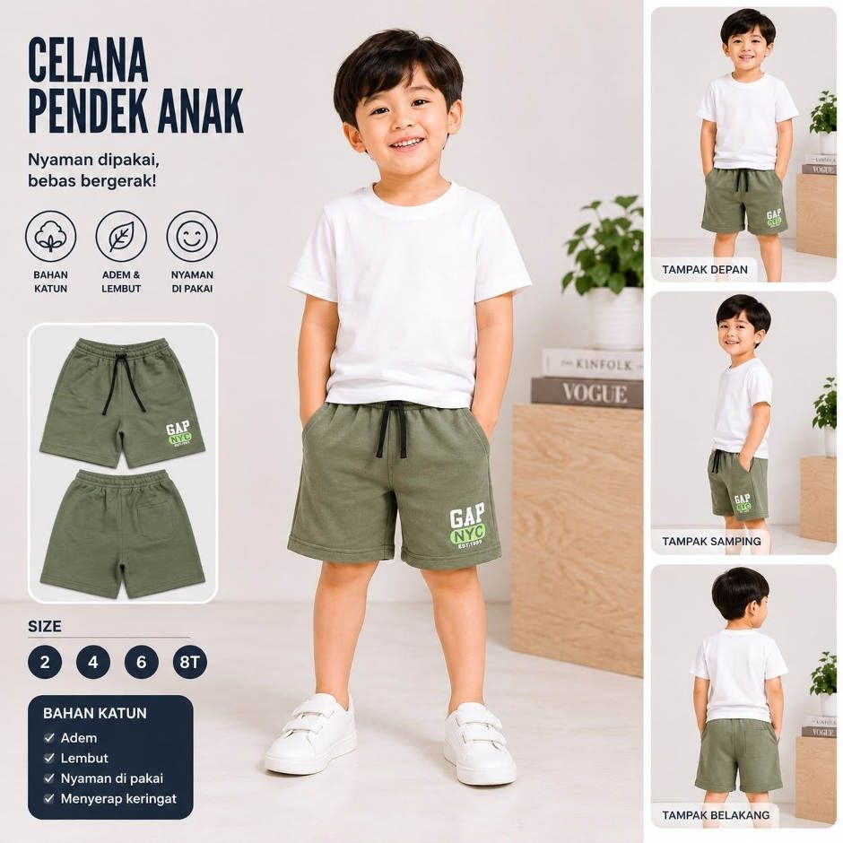 SHORTANTS GAP ANAK