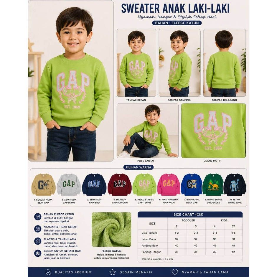 SEAWETER ANAK GAP