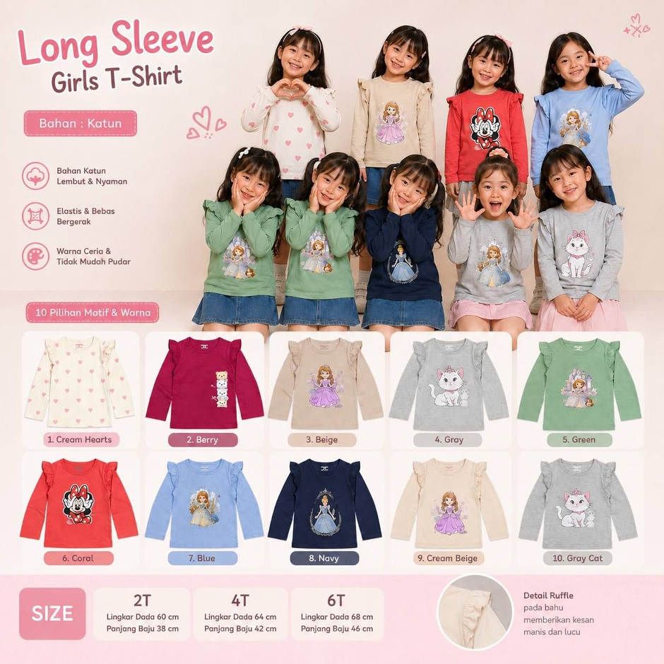 TSHIRT CARTER'S ANAK LENGAN PANJANG