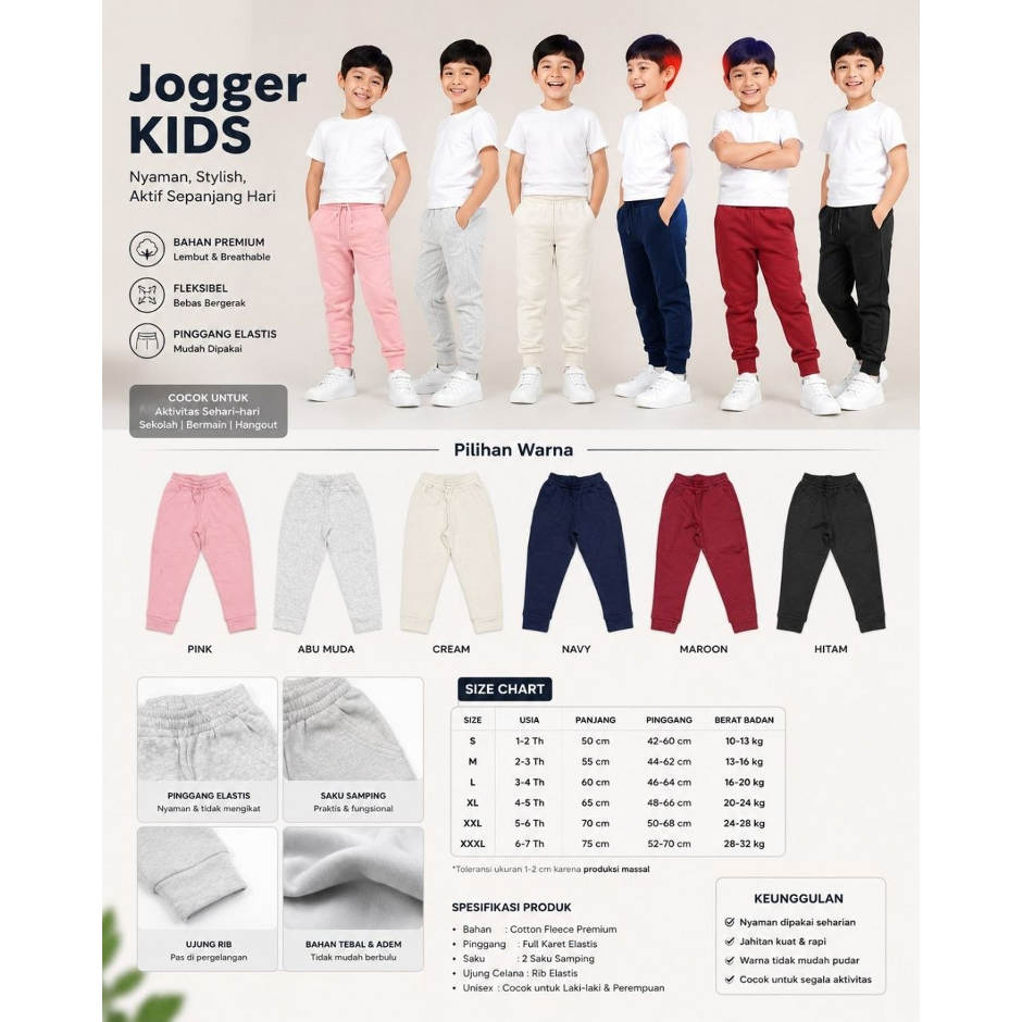 JOGGER CARTERS ANAK
