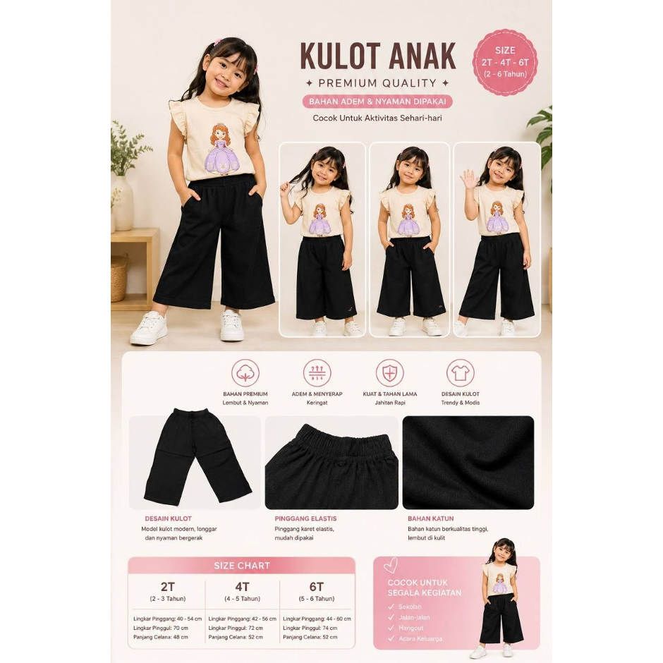 KULOT CARTERS ANAK