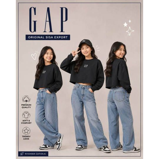 CREWNECK ANAK GAP
