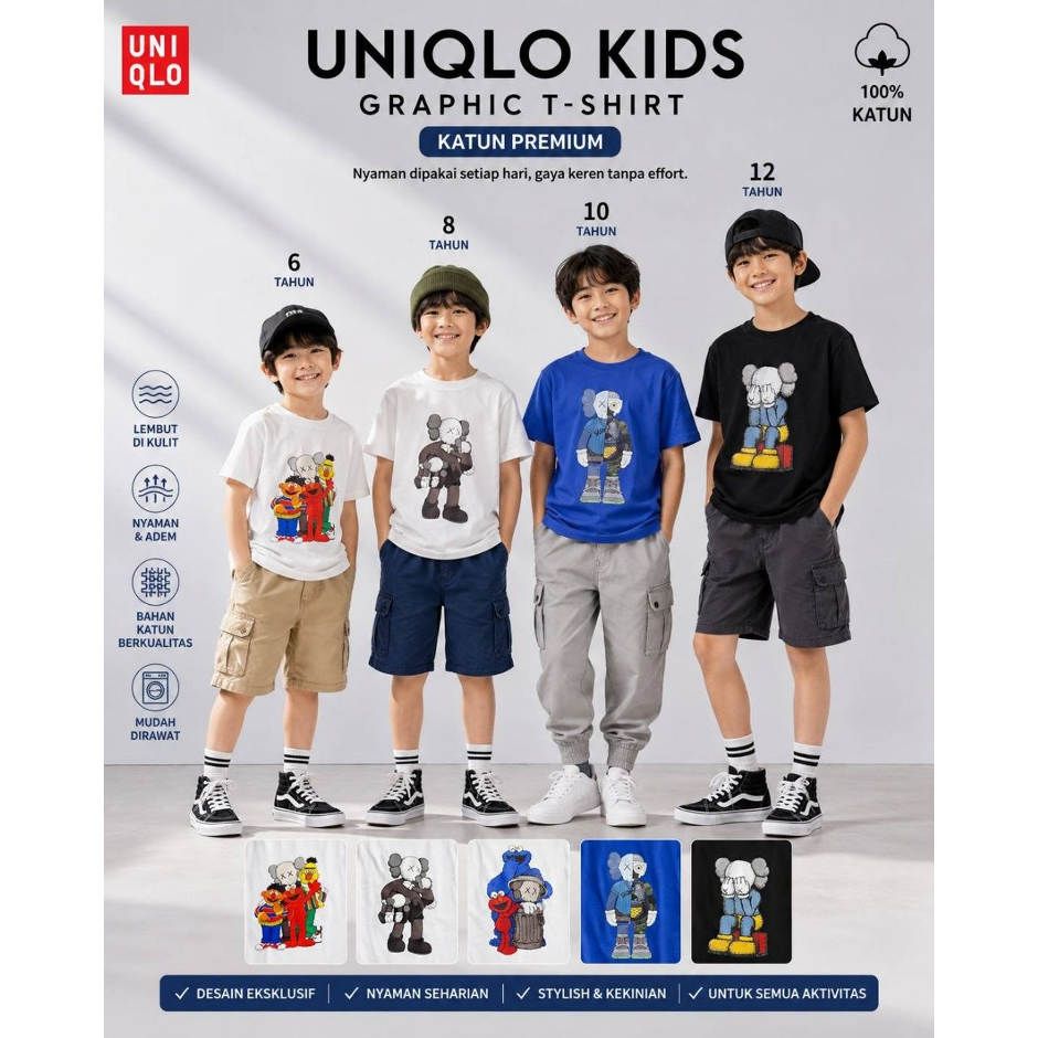 TSHIRT UNIQLO JUNIOR