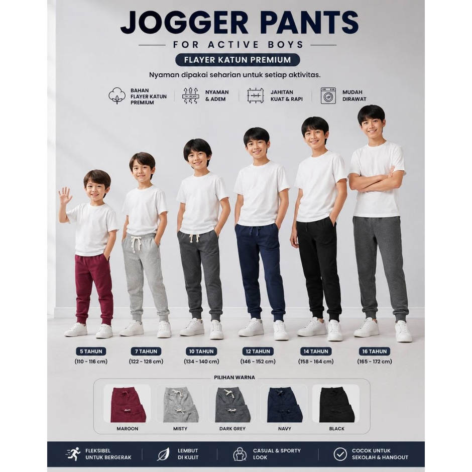JOGGER ANAK PLACE
