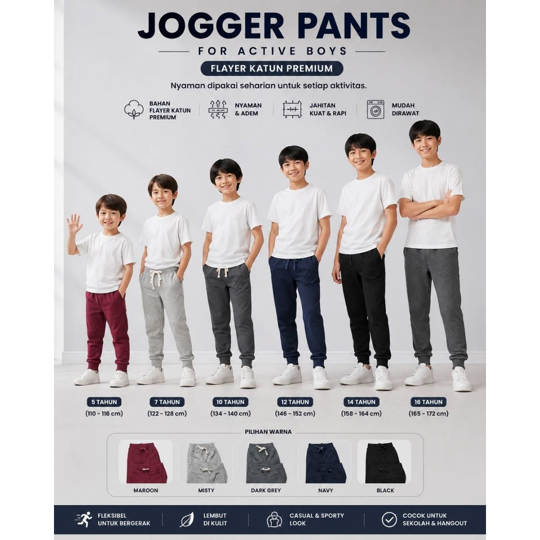 JOGGER ANAK PLACE