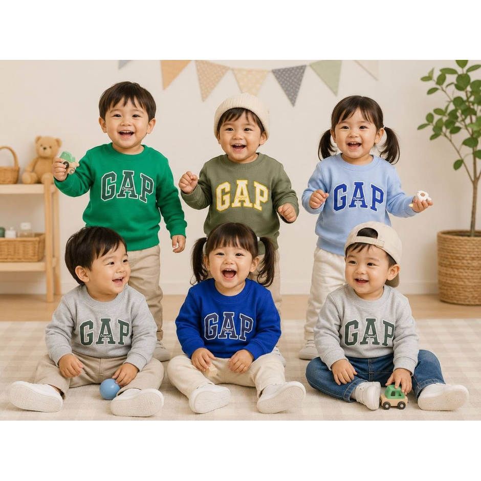 CREWNECK ANAK GAP