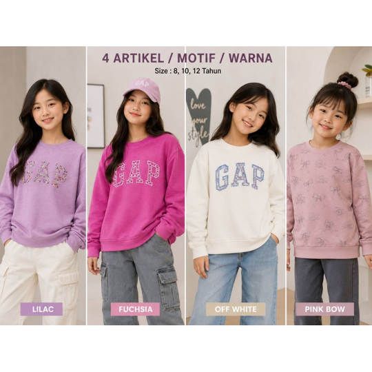 CREWNECK ANAK GAP