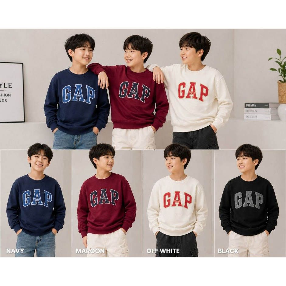 CREWNECK ANAK GAP