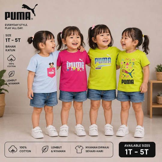 TSHIRT ANAK PUMA