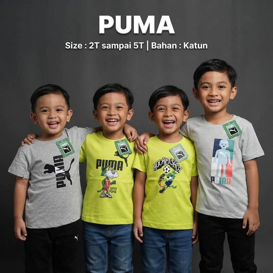 TSHIRT ANAK PUMA