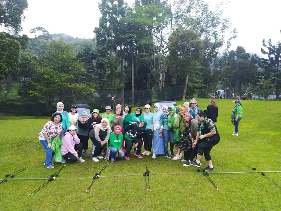 Teambuilding dengan Archery war bersama British Petroleum  ILC di Agrowisata Gunung Mas Puncak Bogor