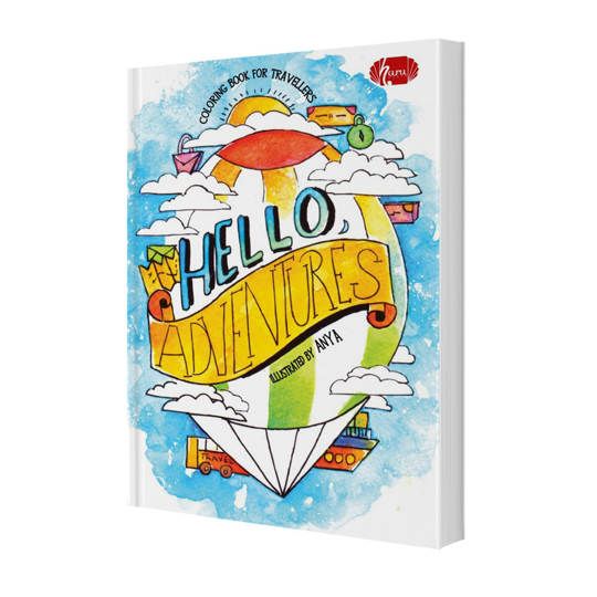 HELLO, ADVENTURES - Coloring Books for Adult