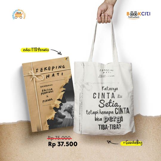 Sekeping Hati edisi TTD Erisca Febriani & Firrrr + Goodie Bag