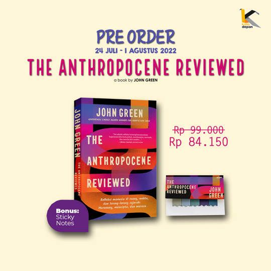 PRE ORDER - THE ANTHROPOCENE REVIEWED