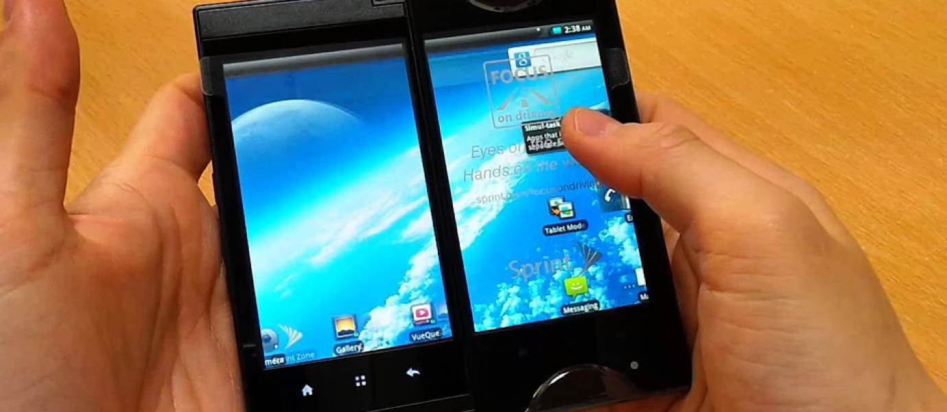 Smartphone Lipat Dengan Dua Layar