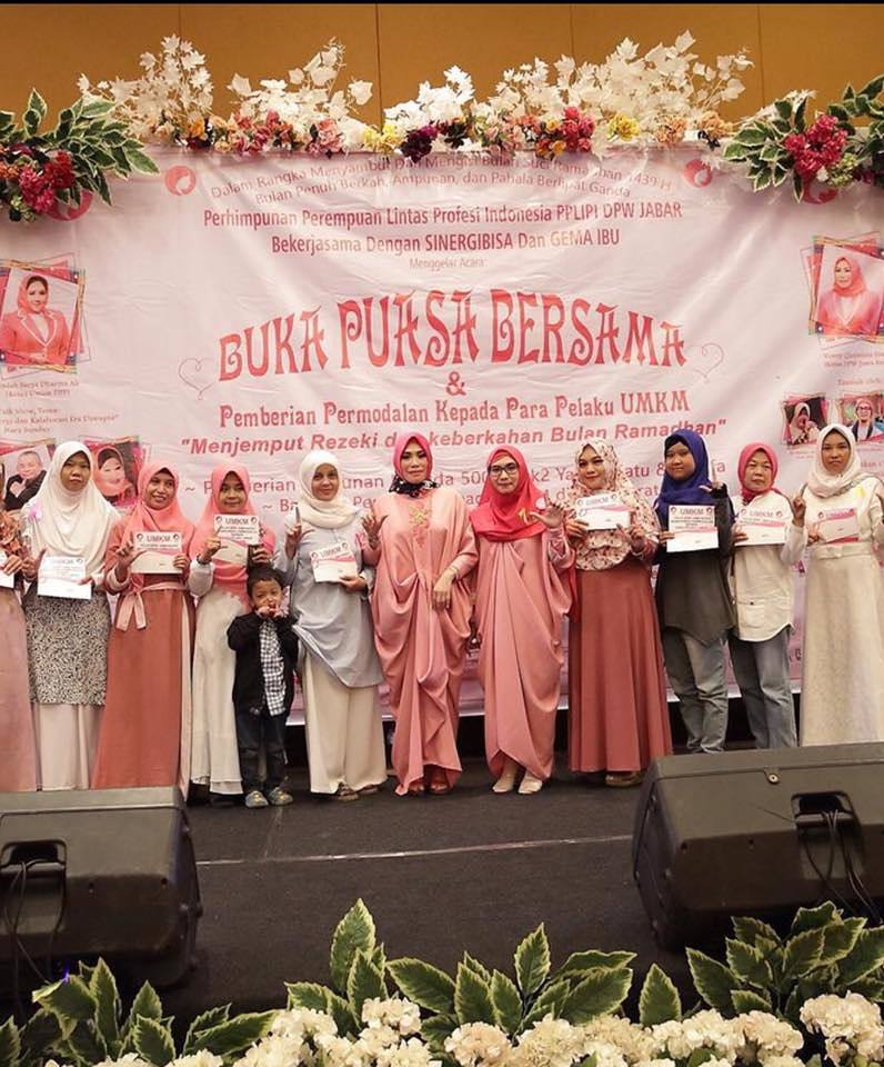 DPW PPLIPI Jabar Beri Permodalan 400 UMKM Perempuan