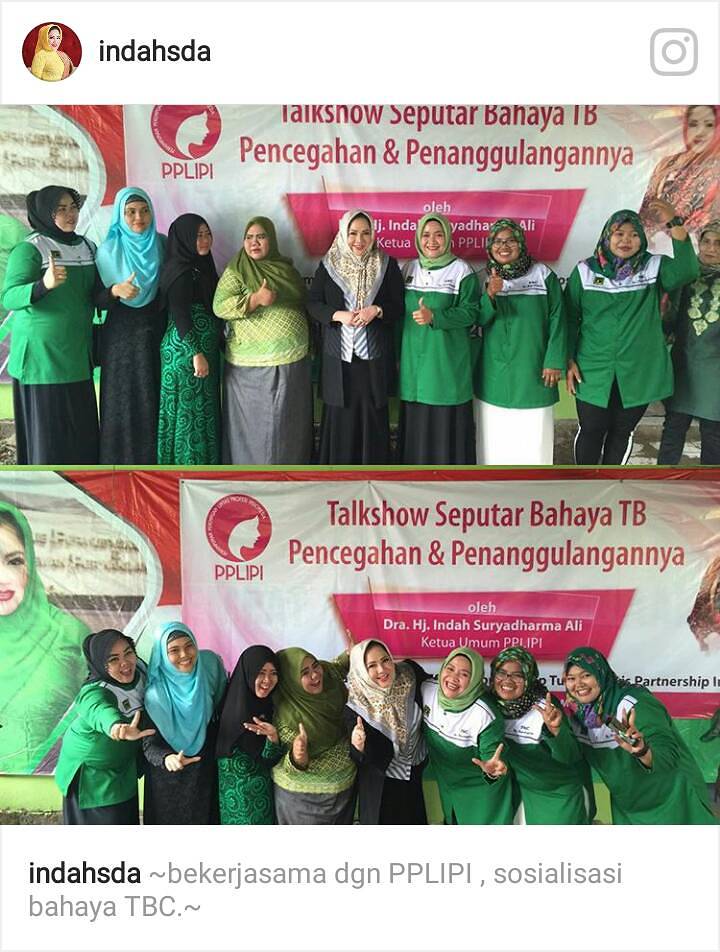 PPLIPI Sosialisasi Bahaya Tuberkulosis di Karawang