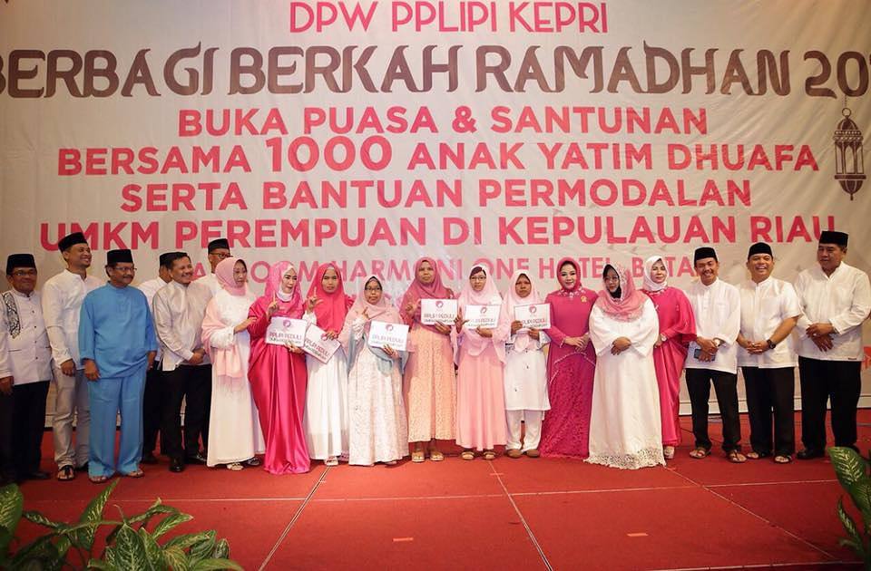DPW PPLIPI Kepri Beri Bantuan Permodalan UMKM Perempuan