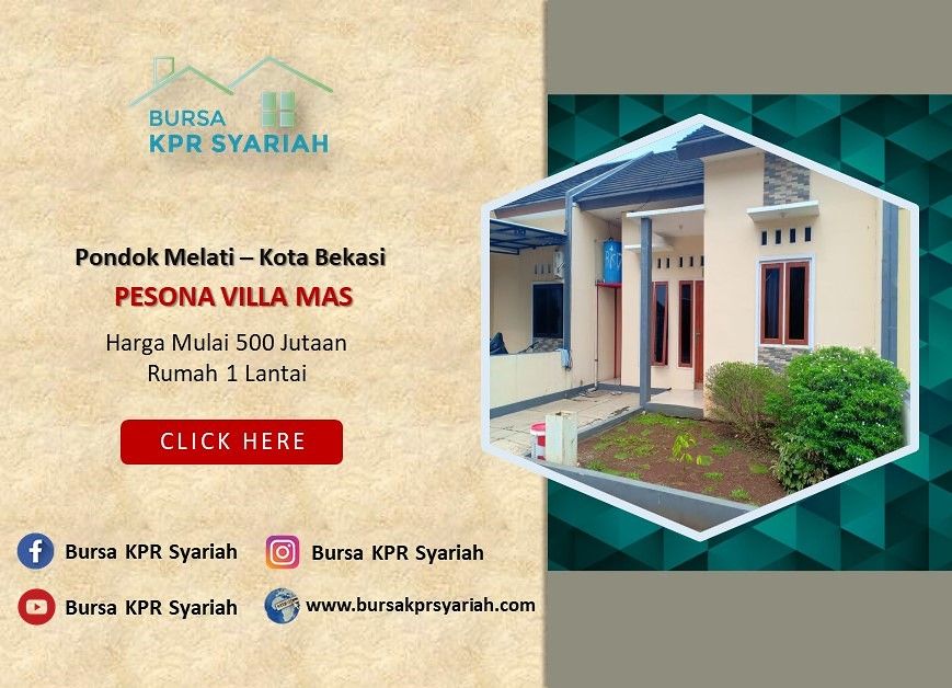 Pesona Villa Mas | Rumah Minimalis Siap Huni Ready Stock di Kota Bekasi
