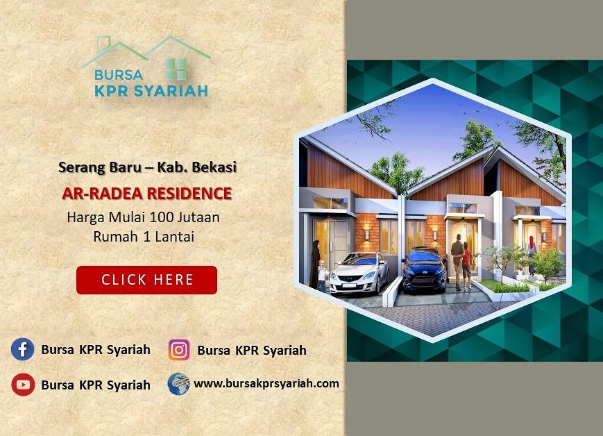 Ar Radea Residence | KPR Rumah Minimalis Serang Baru Cibarusah Bekasi