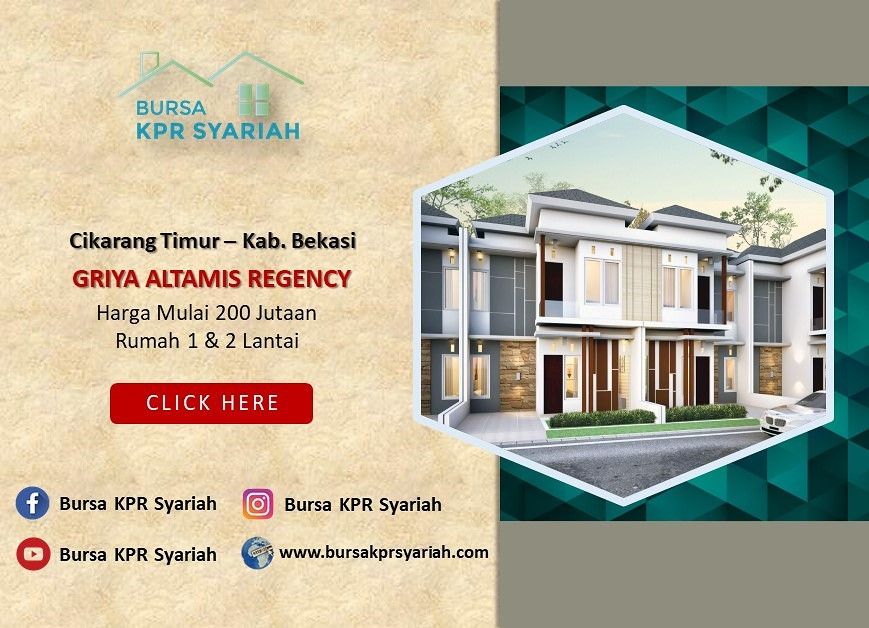 Griya Altamis Regency | KPR Rumah Minimalis Cibatu Jababeka Cikarang Bekasi