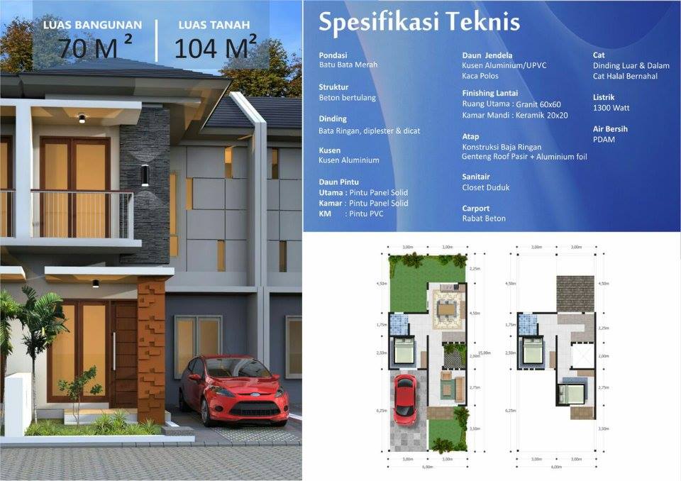 KPR Syariah Palembang  Salma Residence Lakeside Jakabaring