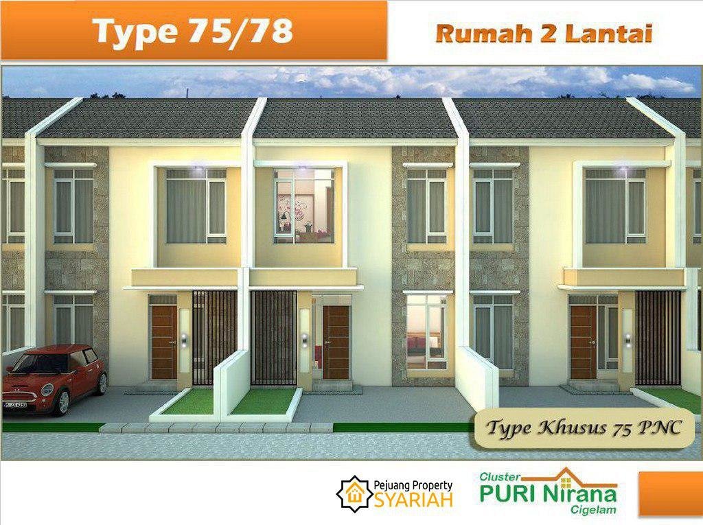  KPR Rumah Cluster Minimalis di Purwakarta Puri Nirana 