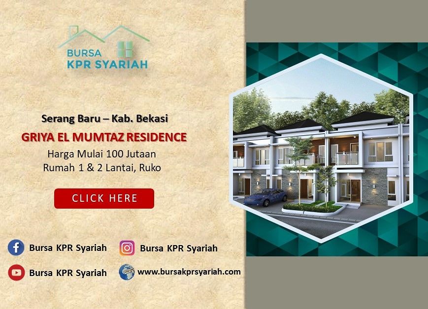 Griya El Mumtaz Residence | KPR Rumah Minimalis Serang Baru Cibarusah Bekasi