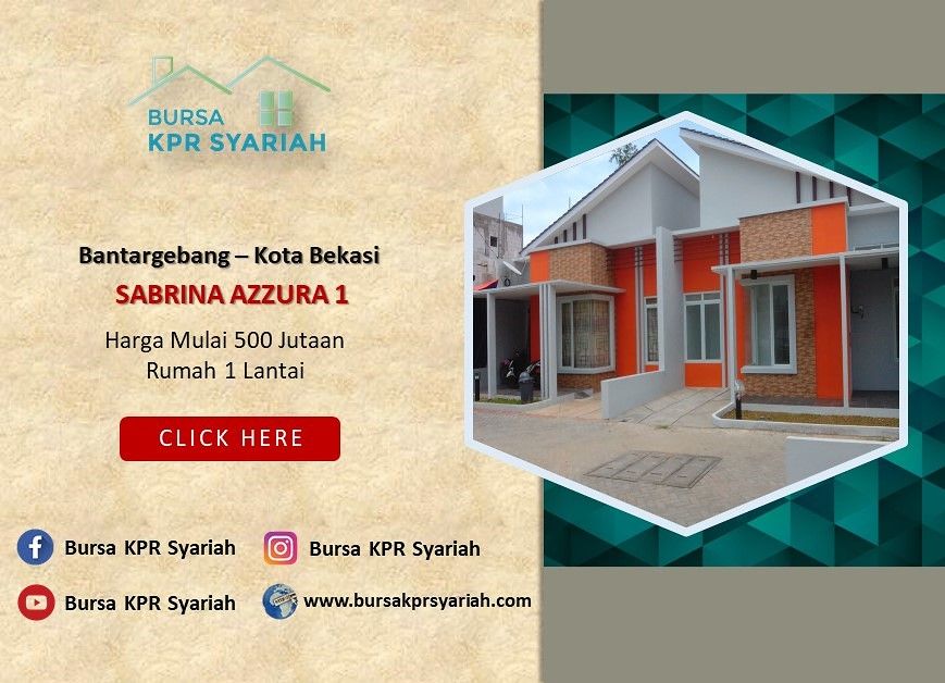 Sabrina Azzura Residence | Rumah Cluster Minimalis Siap Huni di Bekasi