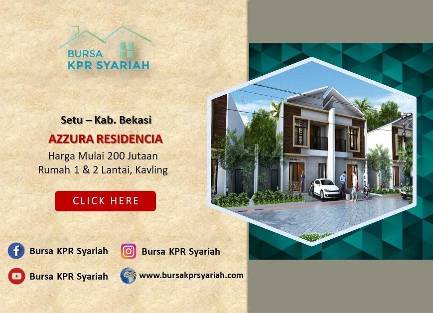 Azzura Residencia | Cluster Minimalis di Cikarang Setu Bekasi