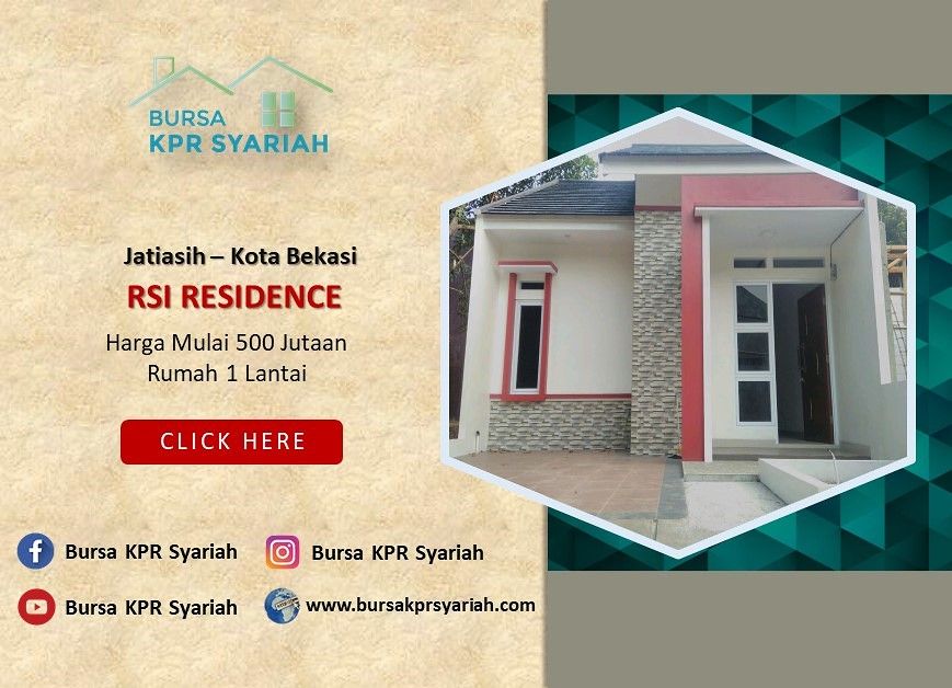 Rumah Minimalis Siap Huni di Bekasi Skema Syariah Tanpa RIBA