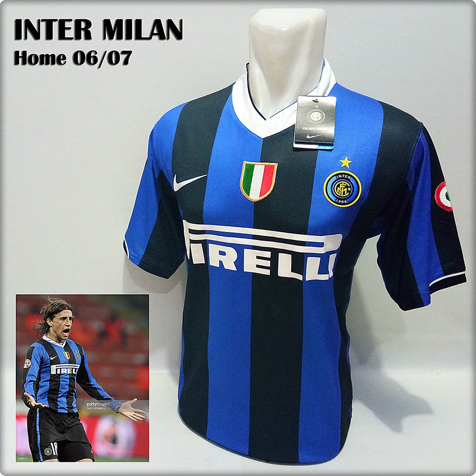 Jersey Bola Retro Inter Milan 2006-2007