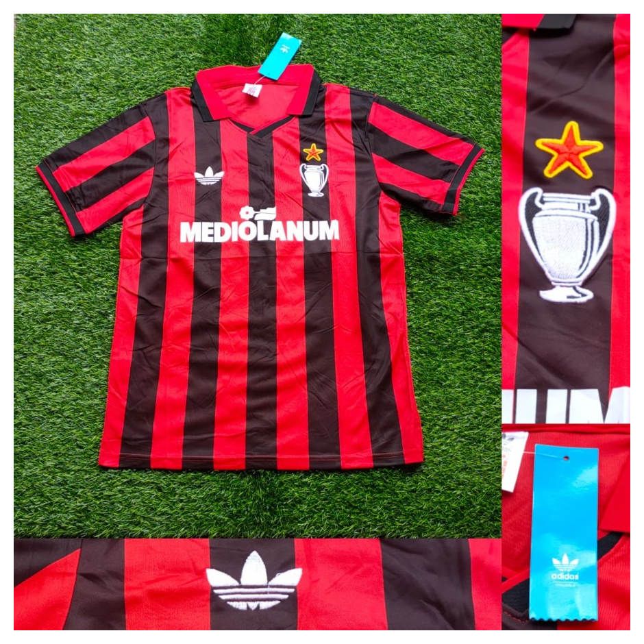 Jersey Retro AC Milan 1991 Mediolanum