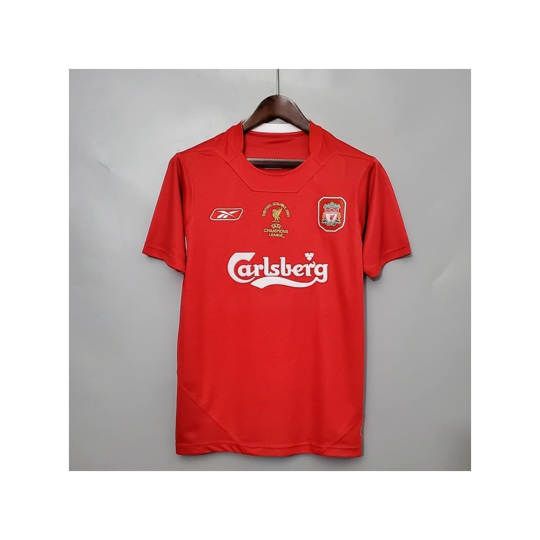 Jersey Retro Liverpool Home 2004/2005 Final Istanbul 2005