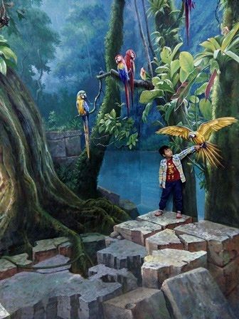 Tempat Foto Keren Terbaru Di Bandung Amazing Art World